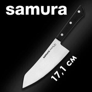 Нож кухонный Хаката Samura Harakiri 171мм SHR-0091B