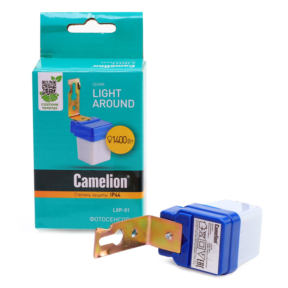 Электронный фотосенсор включения освещения Camelion - фото №11