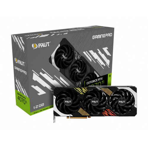 Видеокарта Palit nVidia GeForce RTX 4070 Ti GamingPro 12Gb NED407T019K9-1043A 12394000₽