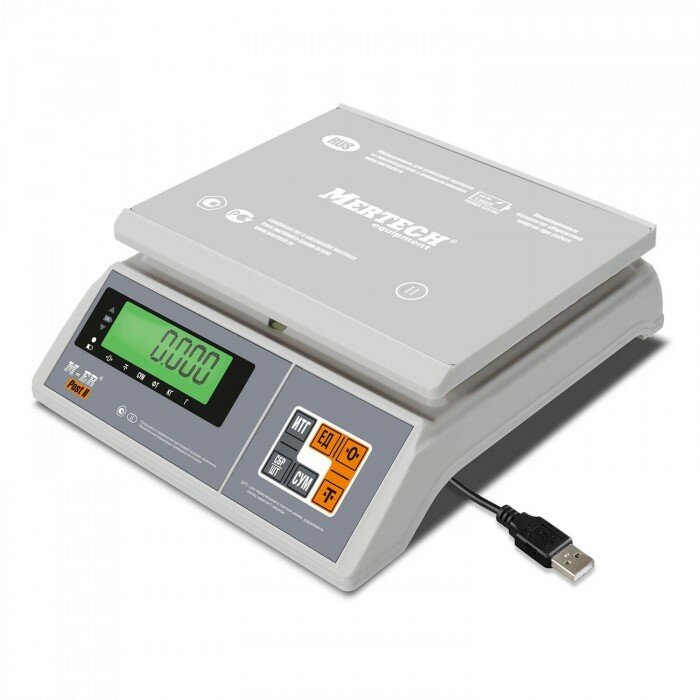 Весы фасовочные M-ER 326 AFU Post II (32.1, LCD, USB (COM), арт. 3107)