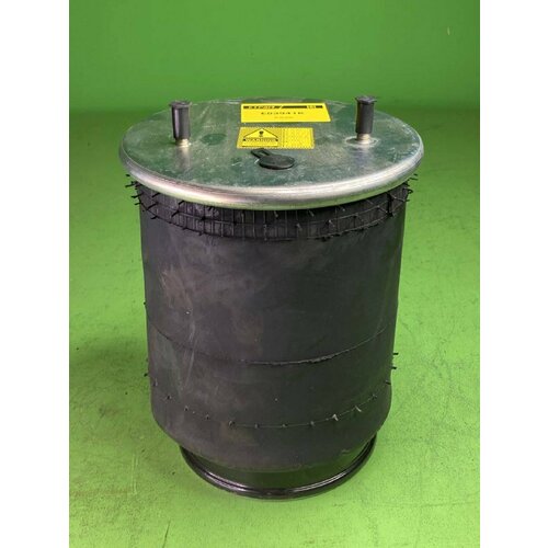 941 пневмоподушка ! со стаканом 2шп. M12смещ.25. 1отв. штуц. M22 поршень стальной 6шп. M16 \BPW