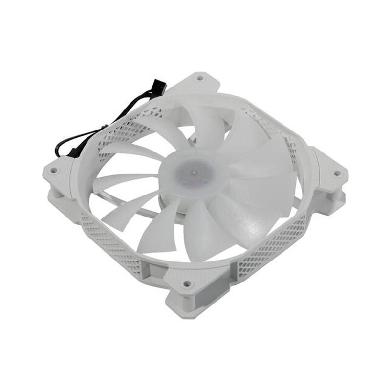 Вентилятор для корпуса 1STPLAYER F1-PLUS White 140mm LED 5-color 1000rpm 3pin F1-PLUS-WH OEM