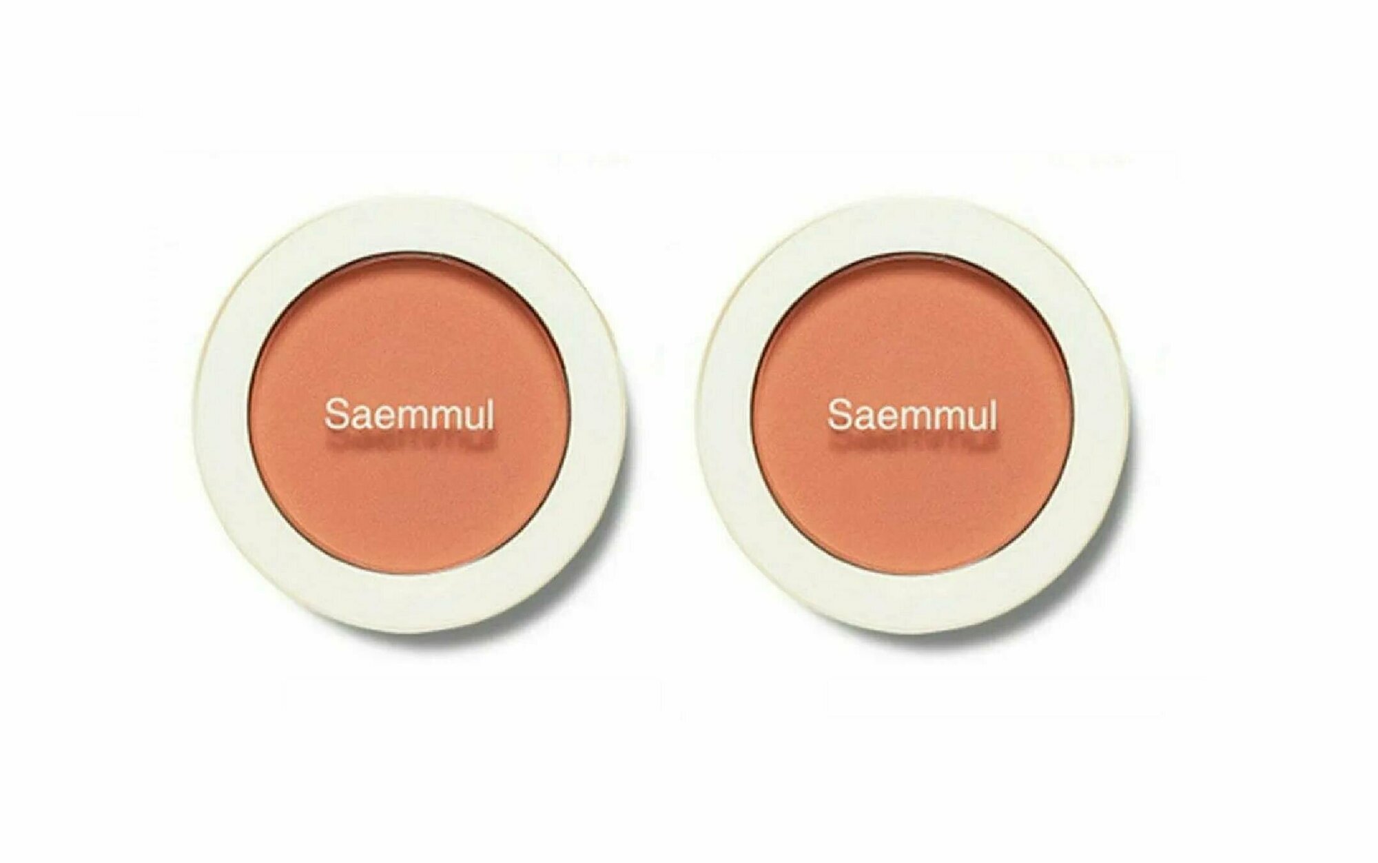 The Saem Румяна компактные Saemmul Single Blusher OR04 Pumpkin Latte, 5 гр, 2 шт