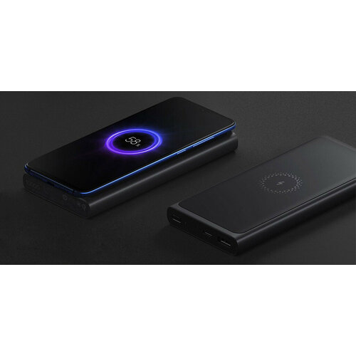 Powerbank с функцией беспроводной зарядки Xiaomi 10000mAh 1USB1C 30W10W VXN4306CN черный 5090₽