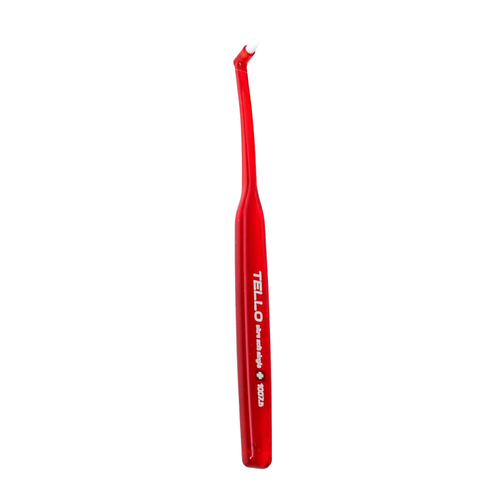 Зубная щетка Tello 1007.5 ultra soft single монопучковая, красная