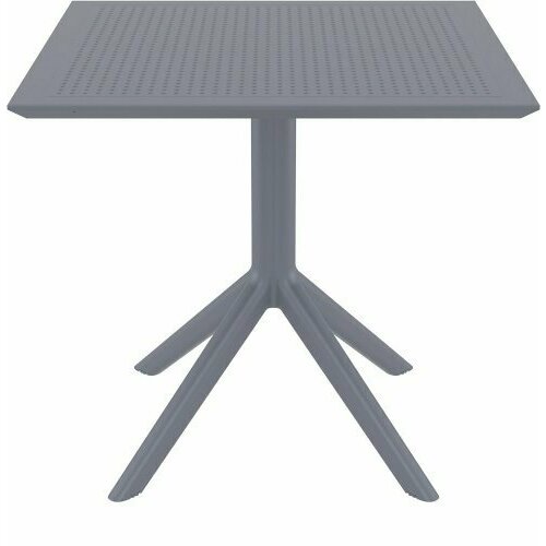 Стол пластиковый Siesta Sky Table 80 Темно-Серый