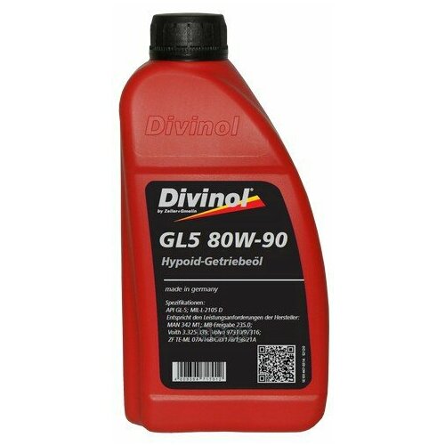 Масло Трансмиссионное Divinol Gl 5 80W-90 1Л DIVINOL арт 52120C090 2337₽