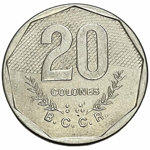 Коста-Рика 20 колонов 1985 г. (2)