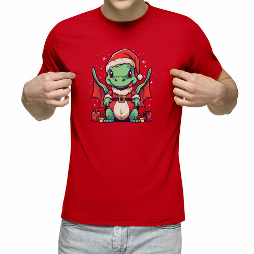 фото Футболка us basic, размер l, красный