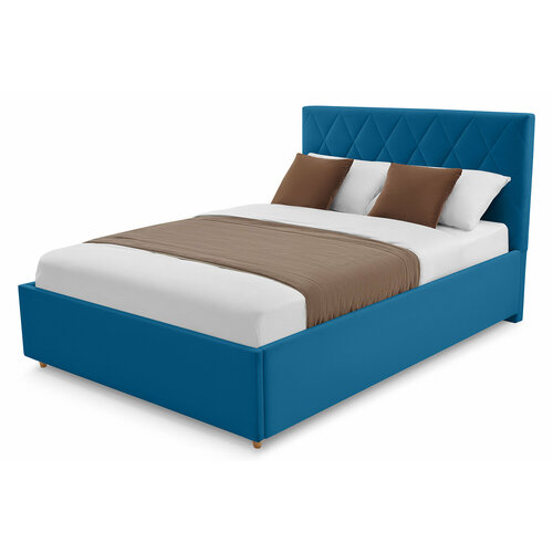 Каркас кровати SOLANA Одри, 172х112х216, цвет синий