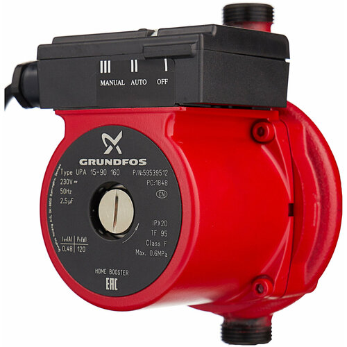 циркуляционный насос grundfos upa 15 90 230v 50гц Насос повышающий давление GRUNDFOS UPA 15/90