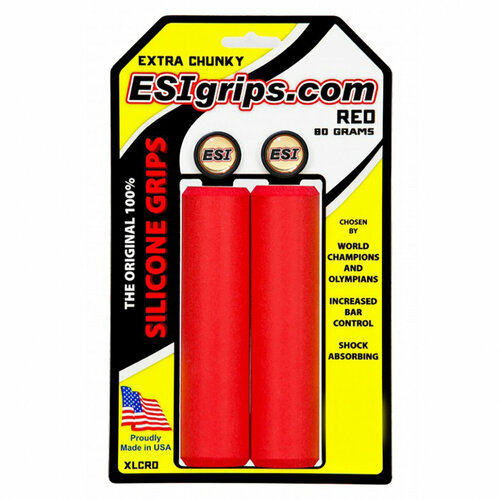 Грипсы ESI Extra Chunky (Красный)