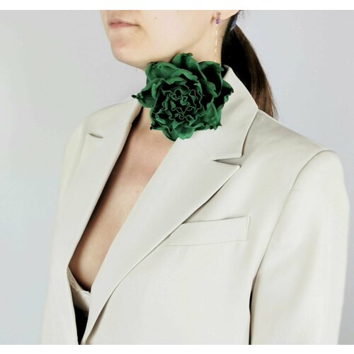 Чокер Milotto, длина 9 см, зеленый