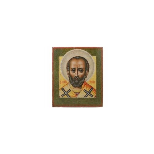 икона живописная св николай 17х21 174785 Икона живописная Св. Николай копия 16 века #168975