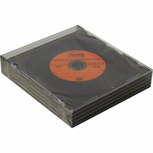 Диск CD-R Mirex 203056 диск mirex cd r 700mb maximum 52x cake упаковка 10 шт