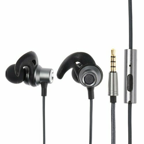 Наушники Blast BAH-295 микрофон вакуумные 101 дБ 32 Ом 35 мм 12 м хром комплект из 5 шт 114400₽