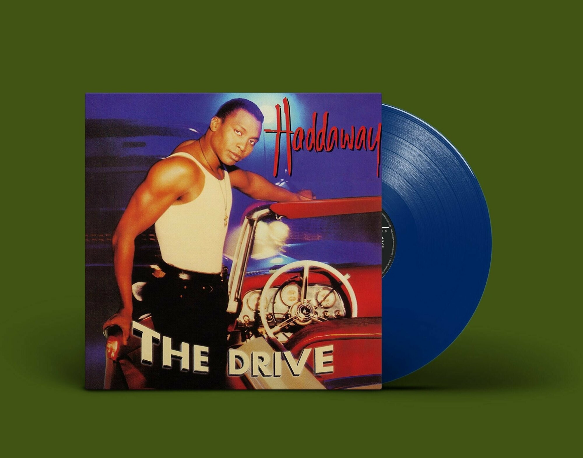 Виниловая пластинка Haddaway - "The Drive" (1995/2022) Limited Blue Vinyl