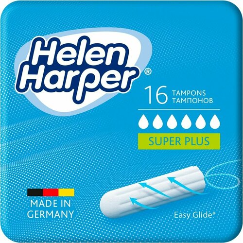 Тампоны Helen Harper Super Plus 16шт 1шт
