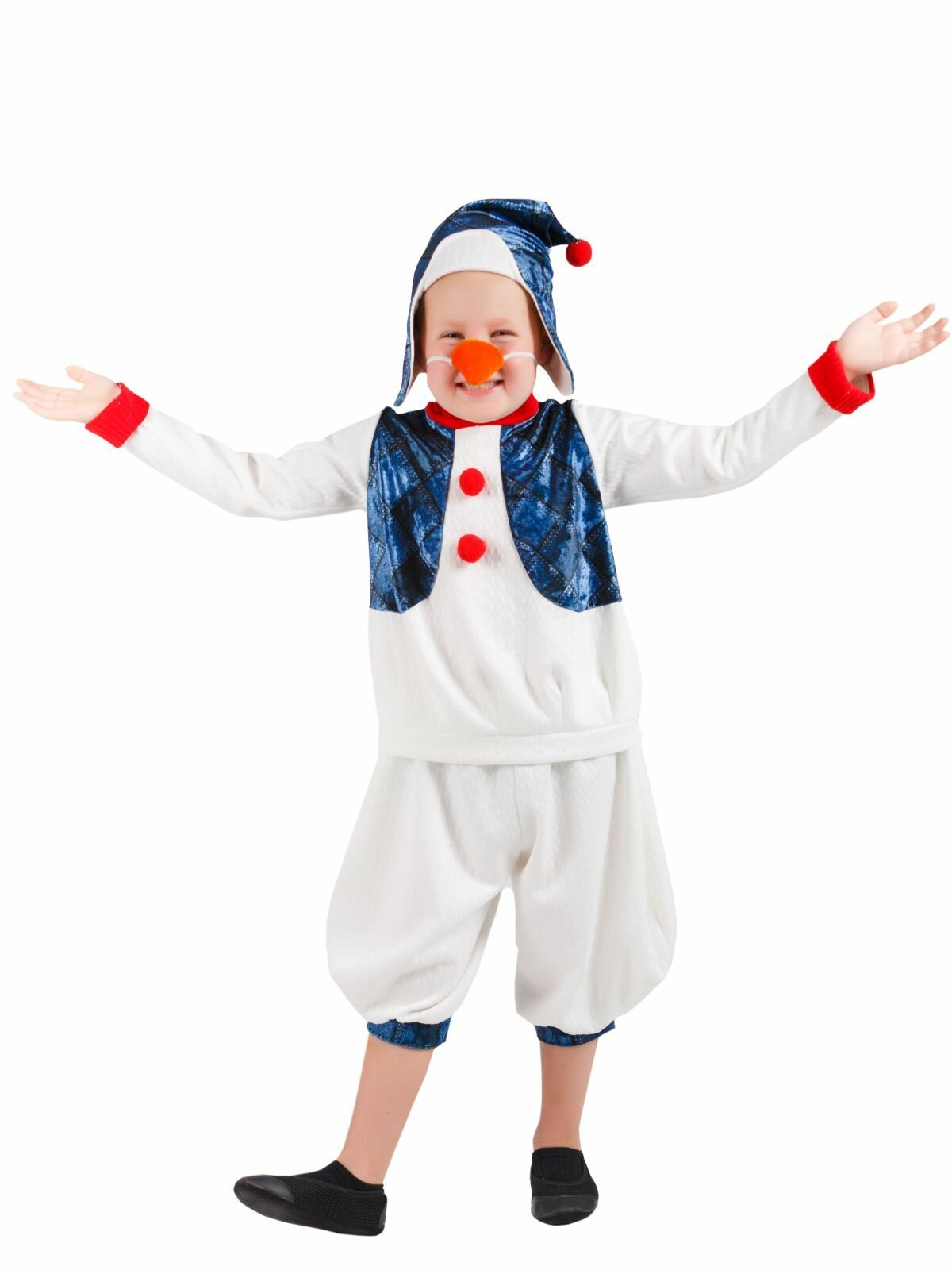 Карнавальный костюм детский Снеговик Полярный