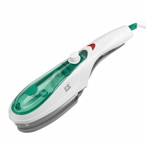Отпариватель-щётка Irit IR-2307 ручной 700 Вт 70 мл бело-зелёный комплект из 2 шт 406000₽
