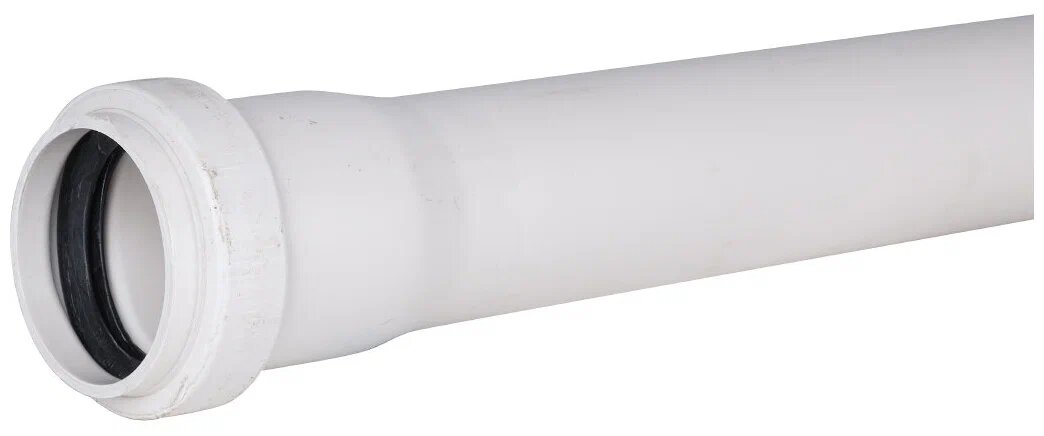 Sinikon Труба 40 х 250 мм с раструбом комфорт+ 500029. К ( шумопоглощающая канализация)