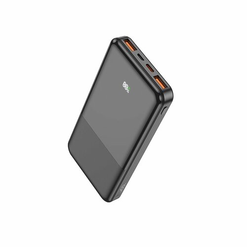 Аккумулятор внешний универсальный Hoco J108 10000 mAh Universe PD225WQC30 power bank 2USB5V-3A Type-C 5V-3A Черный 132000₽