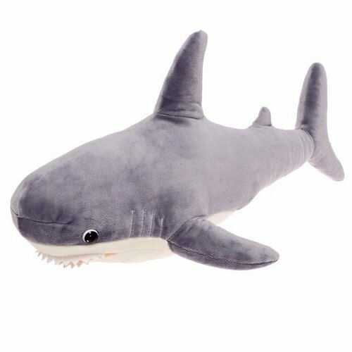 Мягкая игрушка «Акула», цвет серый, 50 см (комплект из 2 шт)