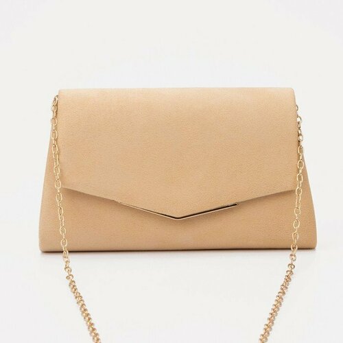 фото Сумка клатч , бежевый нет бренда