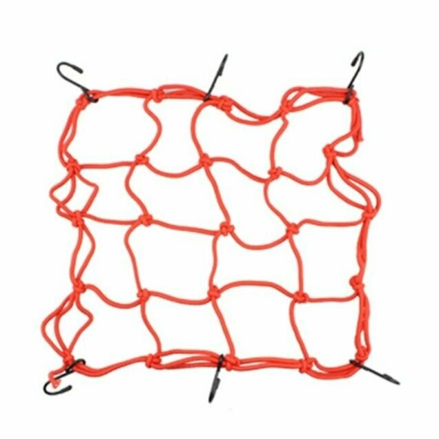 Сетка багажная для мотоцикла 30*30 синяя