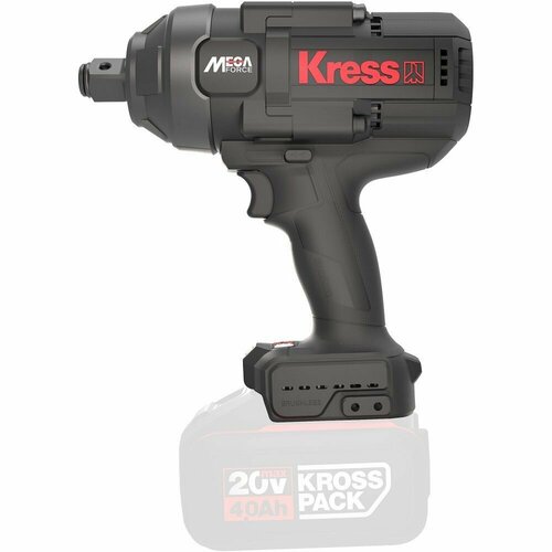 Гайковерт аккумуляторный KRESS KUB33.91 20V без акк и з/у комплект kress kad21 2 акк 20v 4ач и з у 6а