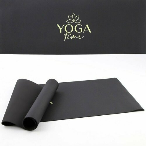 фото Коврик для йоги «yoga time», 173 х 61 х 0,4 см (комплект из 2 шт) командор