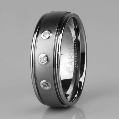 Кольцо обручальное CARRAJI, размер 19, металл