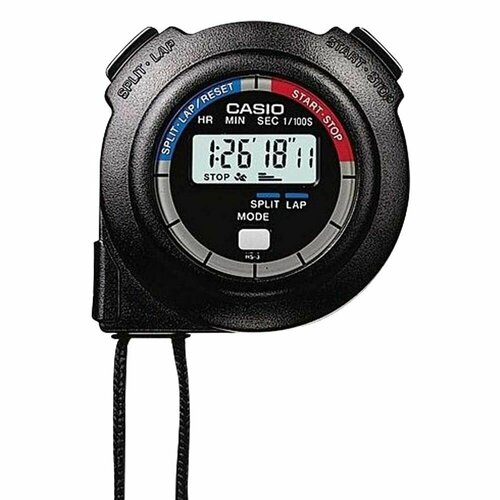 наручные часы casio hs 3v 1r Наручные часы CASIO HS-3V-1, черный, серебряный