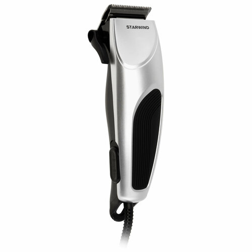 Машинка для стрижки Starwind SHC 777 серебристыйчерный 8Вт насадок в компл4шт 75000₽