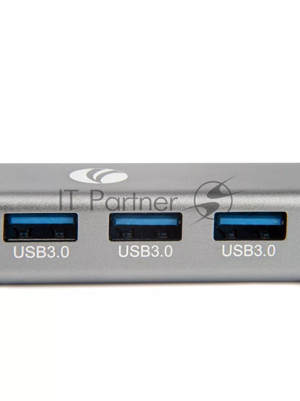 Хаб Vcom Type-C - RJ-45/3xUSB3.0 Aluminum Shell - фото №17