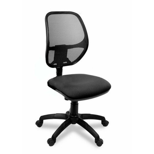 Компьютерное офисное кресло Мирэй Групп Марс без подлокотников синхро, Сетка, Черное