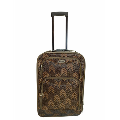 Чемодан HOSSONI, размер S, коричневый