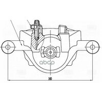 Суппорт Торм. Для А/М Hyundai Accent (05-)/Kia Rio Ii (05-) Перед. Лев. D=54Мм (Cf   ...