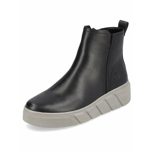 фото Полусапоги rieker, полнота f, размер 39, черный