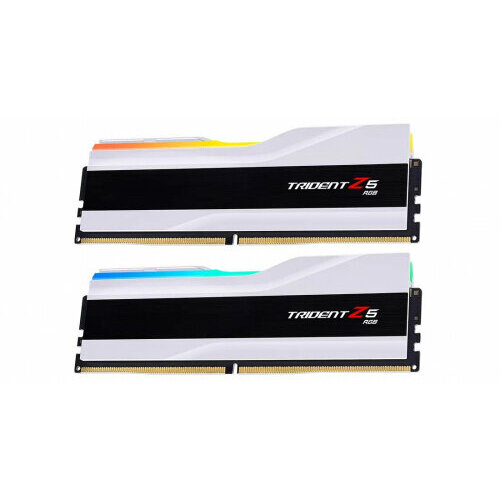 Оперативная память Gskill DDR5 Trident Z5 RGB 64GB 2x32GB 6000MHz CL30 30-40-40-96 14V F5-6000J3040G32GX2-TZ5RW White 2681000₽