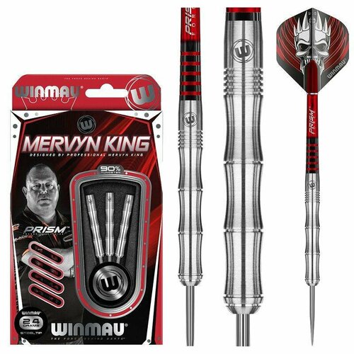 Дротики Winmau Mervyn King 24gr 1071.24 (796) NEW`23