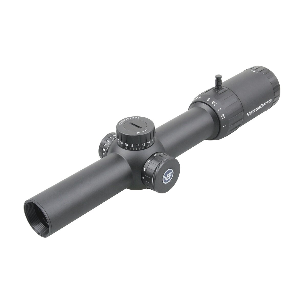 Оптический прицел Vector Optics Constantine 1-10x24 сетка Tactical Dot MOA 30мм широкоугольный азотозаполненный с подсветкой (SCOC-31P)