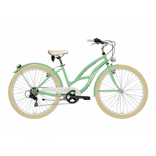 Велосипед Adriatica Cruiser Lady (2019) зелёный