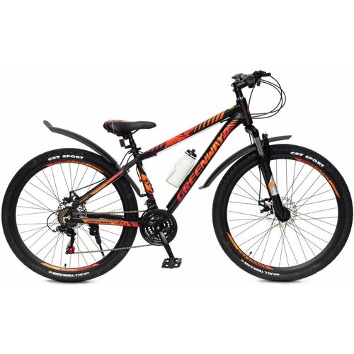 фото Велосипед горный greenway relict 27.5”, рама 15.5” и 17.5”, алюминий, 21скор, тормоза дисковые