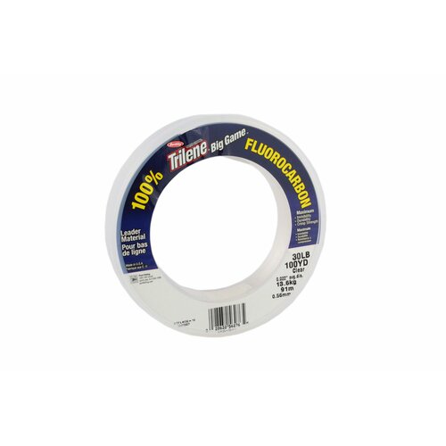 Поводковый материал Berkley Big Game Fluorocarbon Leaders Clear 90м 30Lb