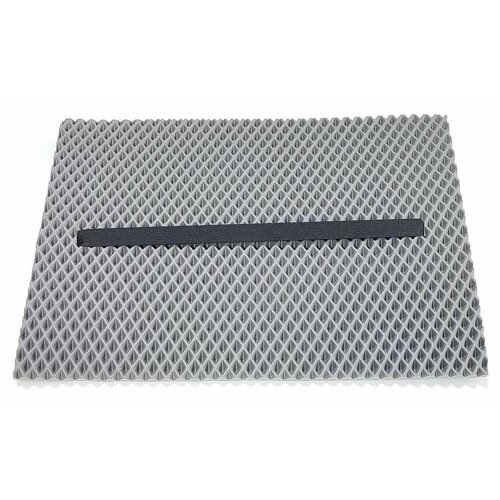 фото Сидушка туристическая 370х270х10 мм, eva-полимер, серая noname