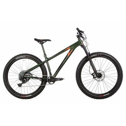 фото Велосипед stinger zeta std 27.5" (2023) (велосипед stinger 27.5" zeta std зеленый, алюминий, размер sm)