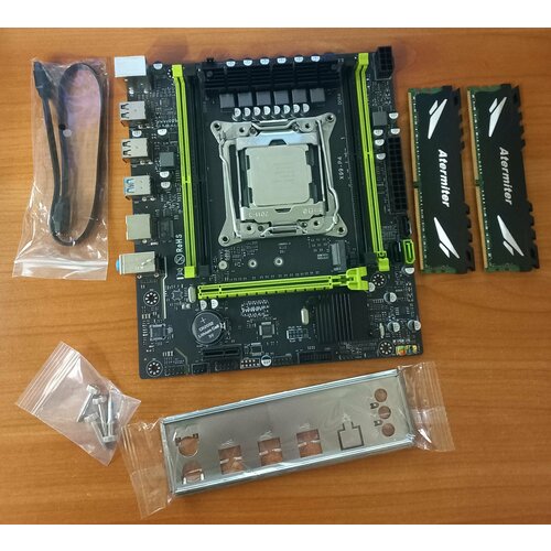 Комплект Atermiter X99 Xeon 2690V4 32 ГБ ОЗУ кулер 1568000₽