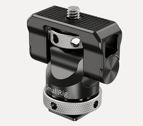 Изображение товара Держатель монитора SmallRig BSE2346B наклонно-поворотный, до 1.2 кг, в башмак