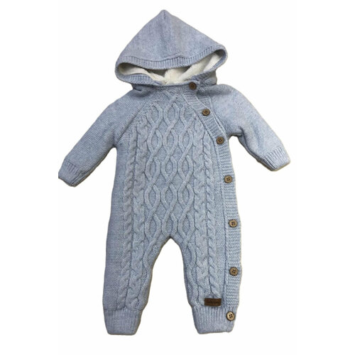 фото Комбинезон babytime, размер 74, голубой